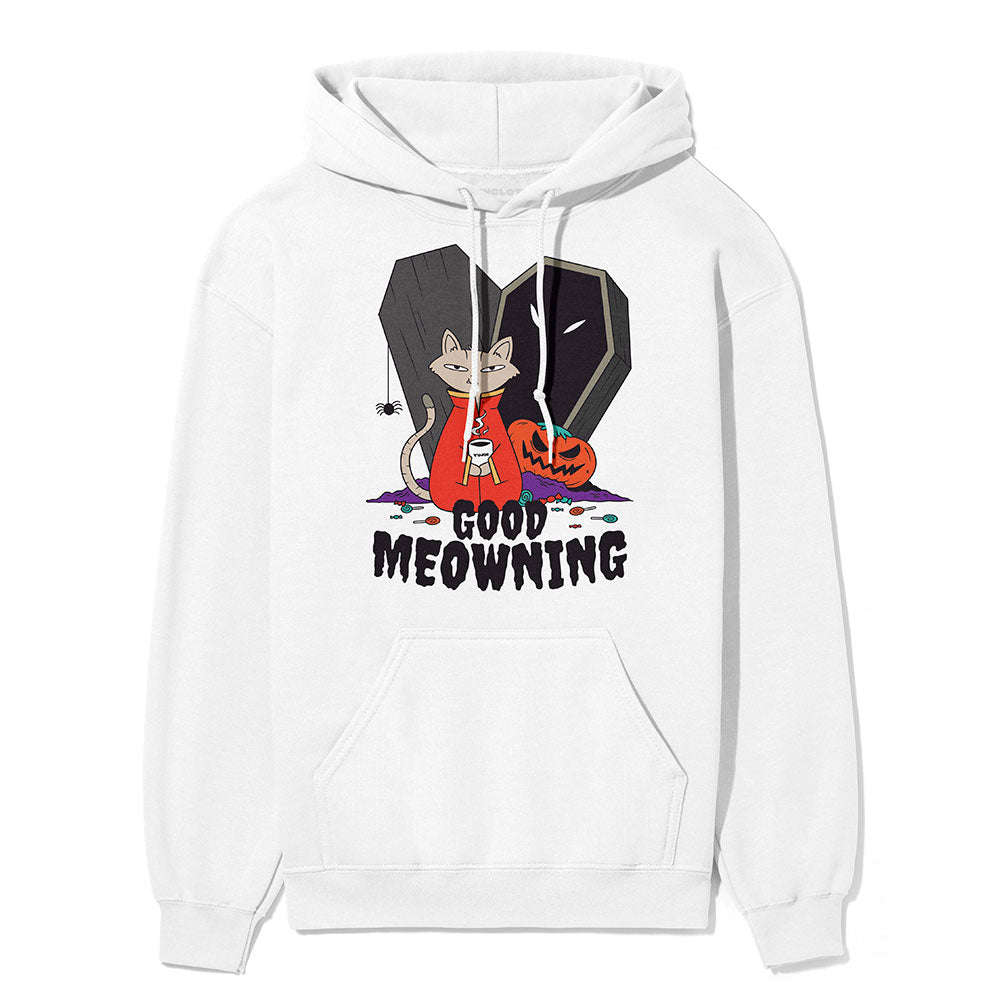 Good Meowning Hoodie CLOUDANIMESTUDIO