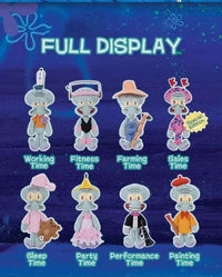 X11 Space SpongeBob SquarePants A Day in the Life of Squidward Blind Box Plush CLOUDANIMESTUDIO