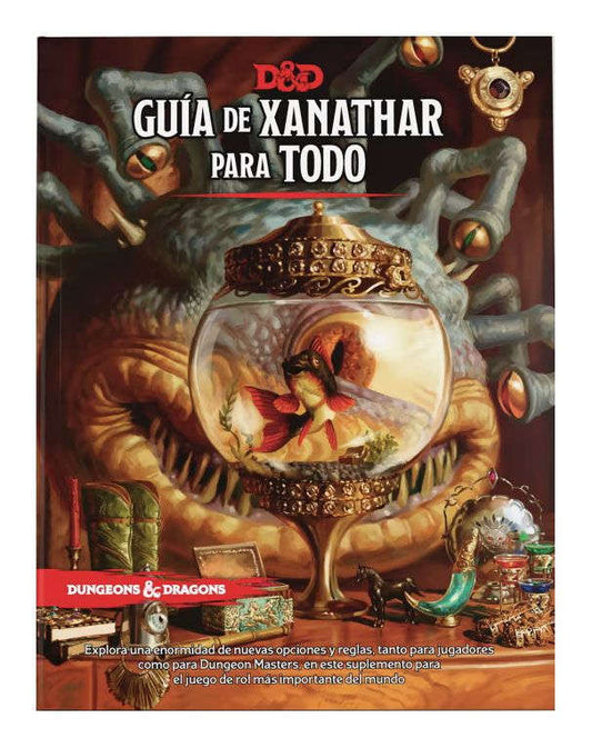 Dungeons & Dragons - Xanathar's Guide to Everything: Guía De Xanathar Para Todo (Spanish Edition Hardcover) CLOUDANIMESTUDIO