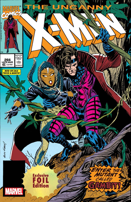 [Foil] Uncanny X-Men #266 Unknown Comics Exclusive Facsimile Edition [New Printing] Var (08/07/2024) CLOUDANIMESTUDIO