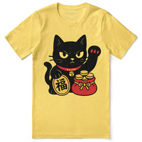 Black Cat Lucky T-Shirt