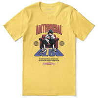 Antisocial Mood T-Shirt CLOUDANIMESTUDIO